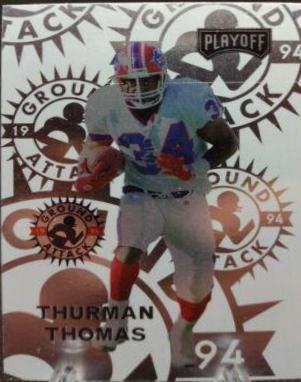 Thurman Thomas #234 1994 Playoff Football