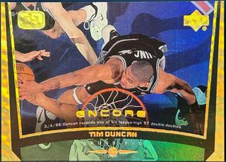 Tim Duncan Game Dated Gold F/X