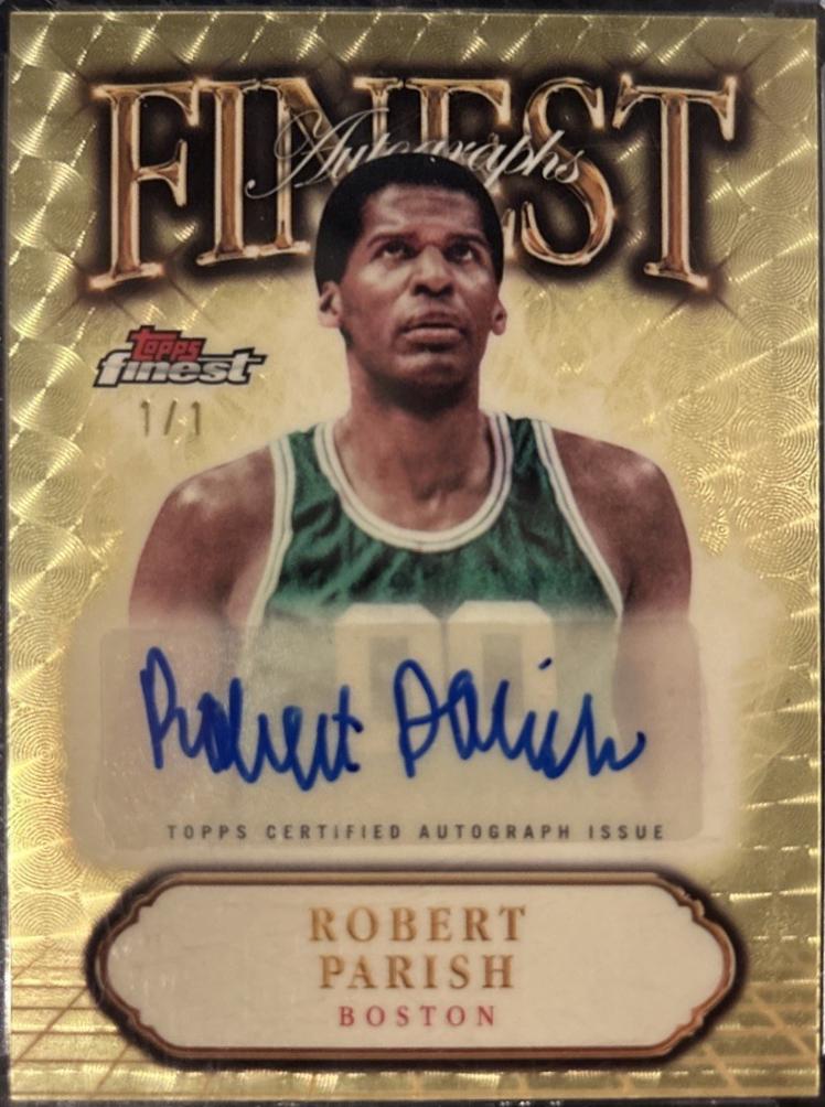 Robert Parish [Superfractor] #FA-RP