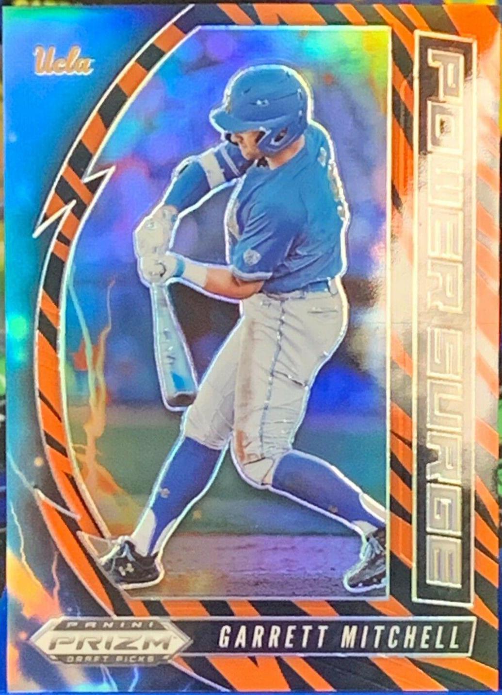 Garrett Mitchell #PDP170 2020 Panini Prizm Draft Picks Baseball