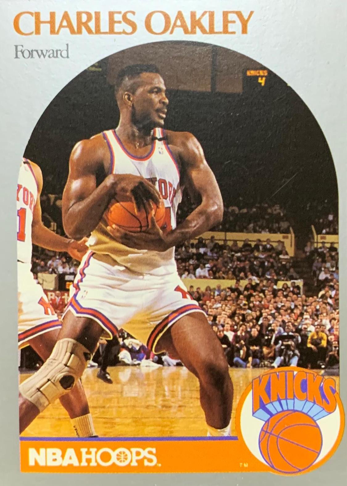 Charles Oakley #207 Basketball Cards 1990 Hoops