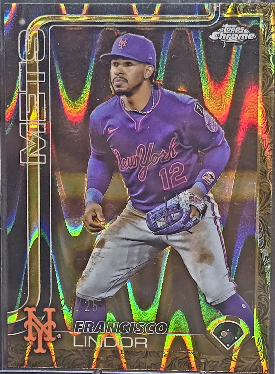 Francisco Lindor [Gold RayWave] #1
