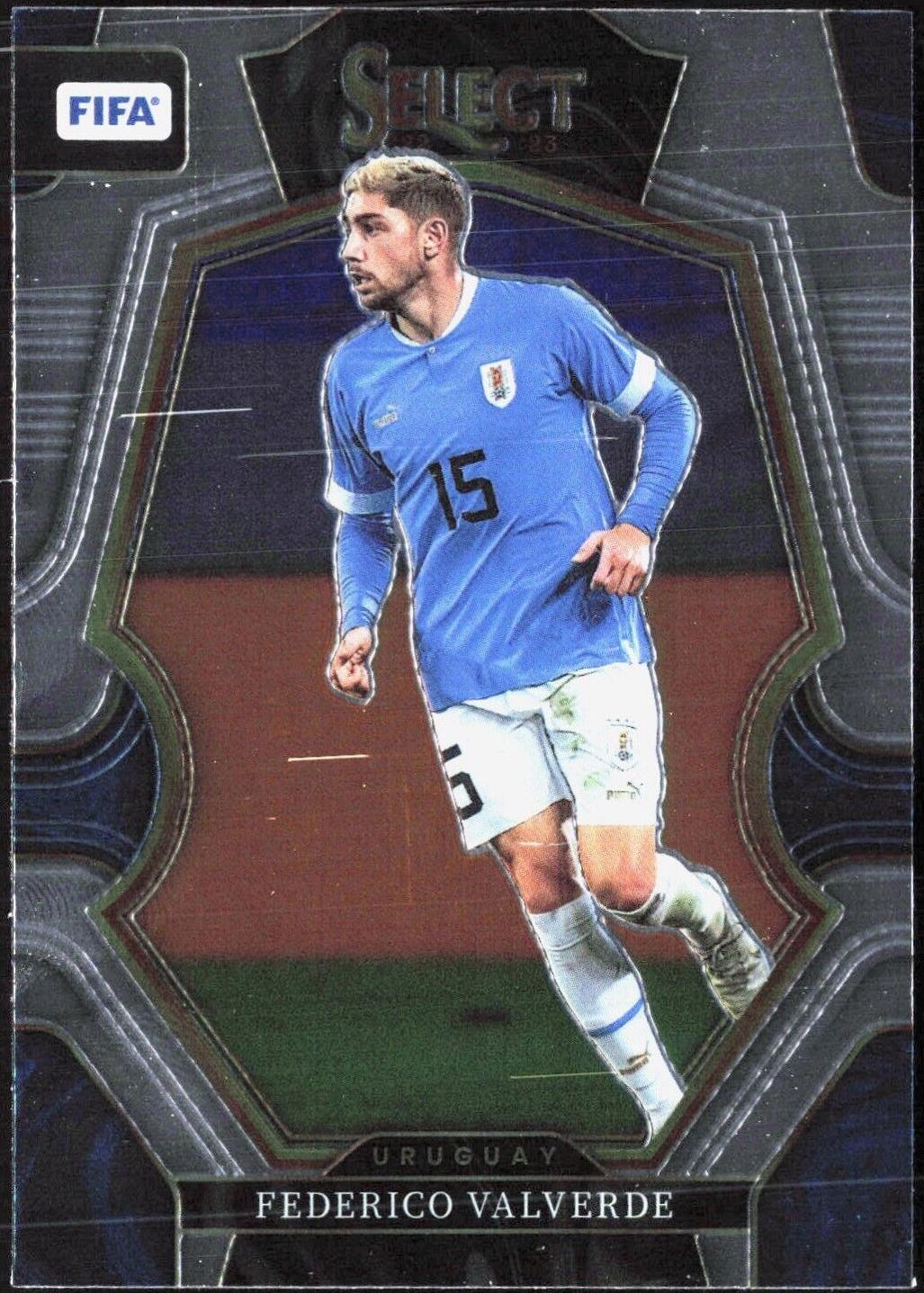 Federico Valverde #191 2022 Panini Select FIFA