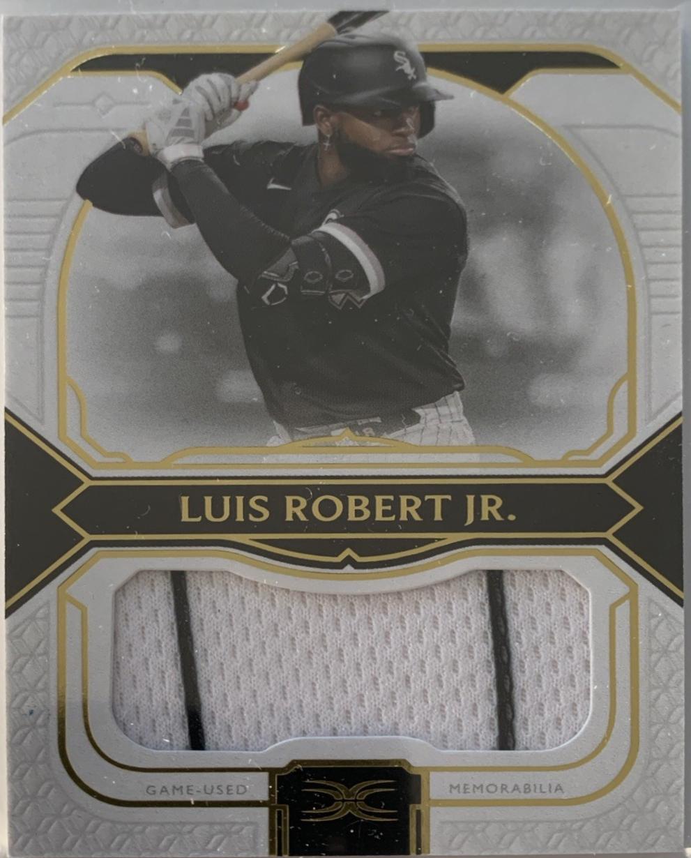 Luis Robert Jr. #DJRC-LR Baseball Cards 2024 Topps Definitive Jumbo Relic Collection