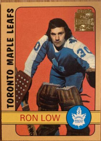 Ron Low #64 Hockey Cards 2001 Topps Archives