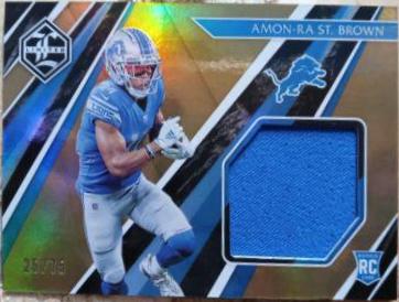 Amon Ra St. Brown [Patch Autograph Gold Spotlight] #170