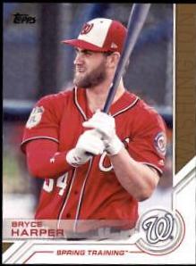 Bryce Harper #S-1 Baseball Cards 2017 Topps Salute