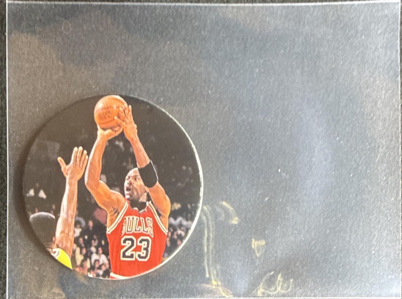 Michael Jordan #4 1995 Upper Deck Jordan Milk Caps Basketball