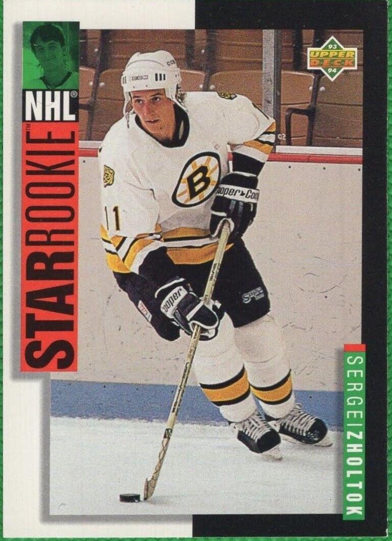 Sergei Zholtok #244 Hockey Cards 1993 Upper Deck