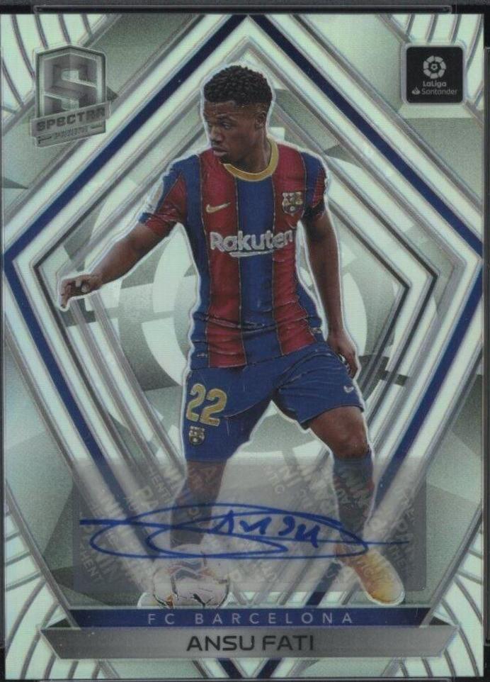 Ansu Fati [Autograph Silver] #13