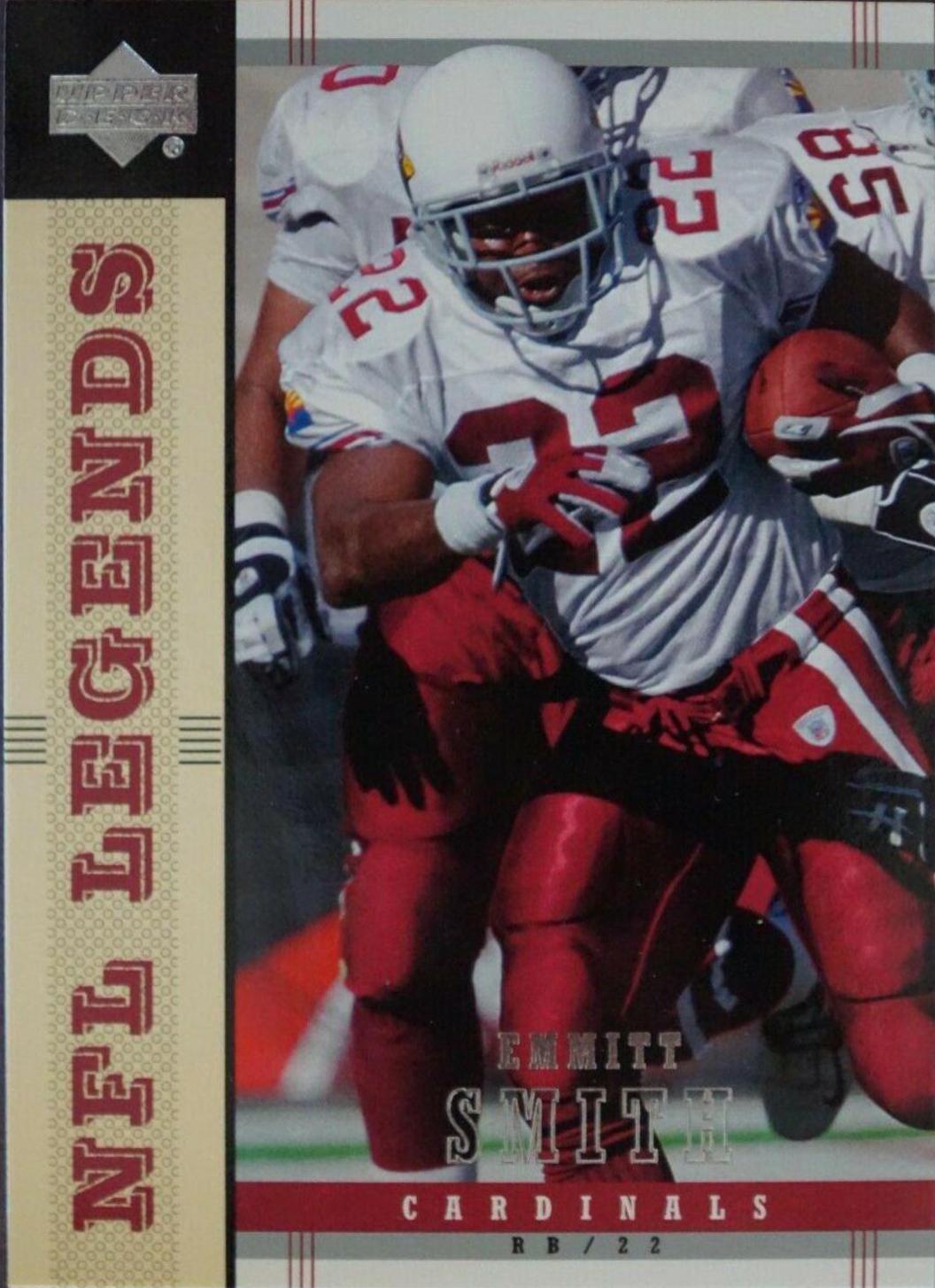 Emmitt Smith #2 Football Cards 2004 Upper Deck Legends