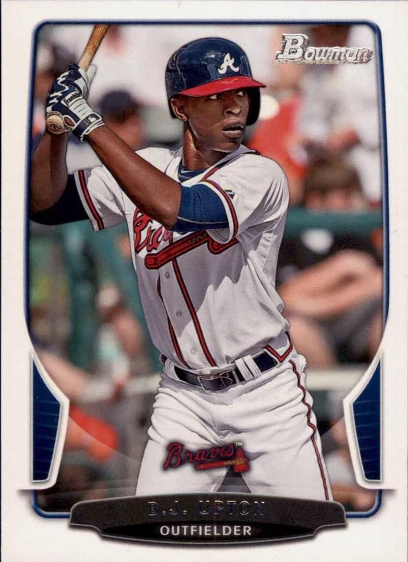 Justin Upton #11 Baseball Cards 2013 Bowman