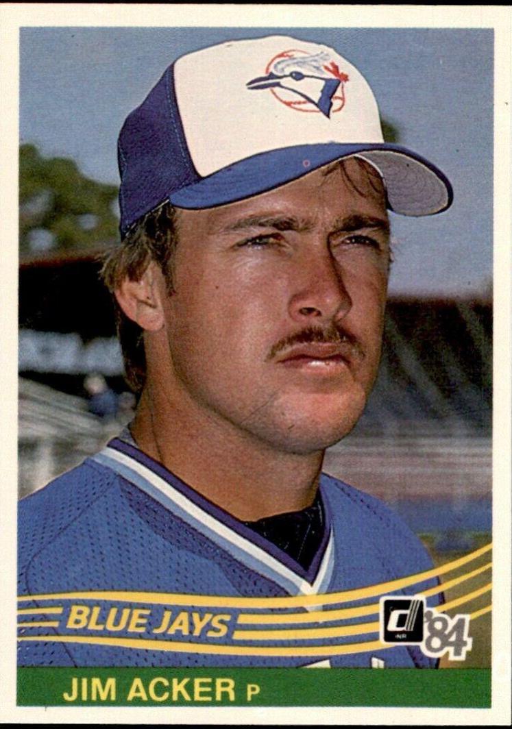 Jim Acker #146 Baseball Cards 1984 Donruss