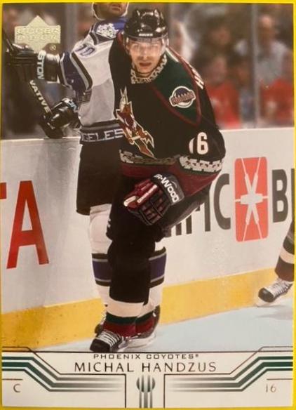 Michal Handzus #135 Hockey Cards 2001 Upper Deck