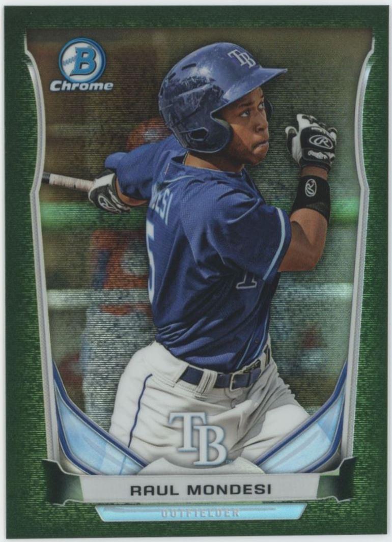 Raul Mondesi [Black Static Refractor] #BCP39
