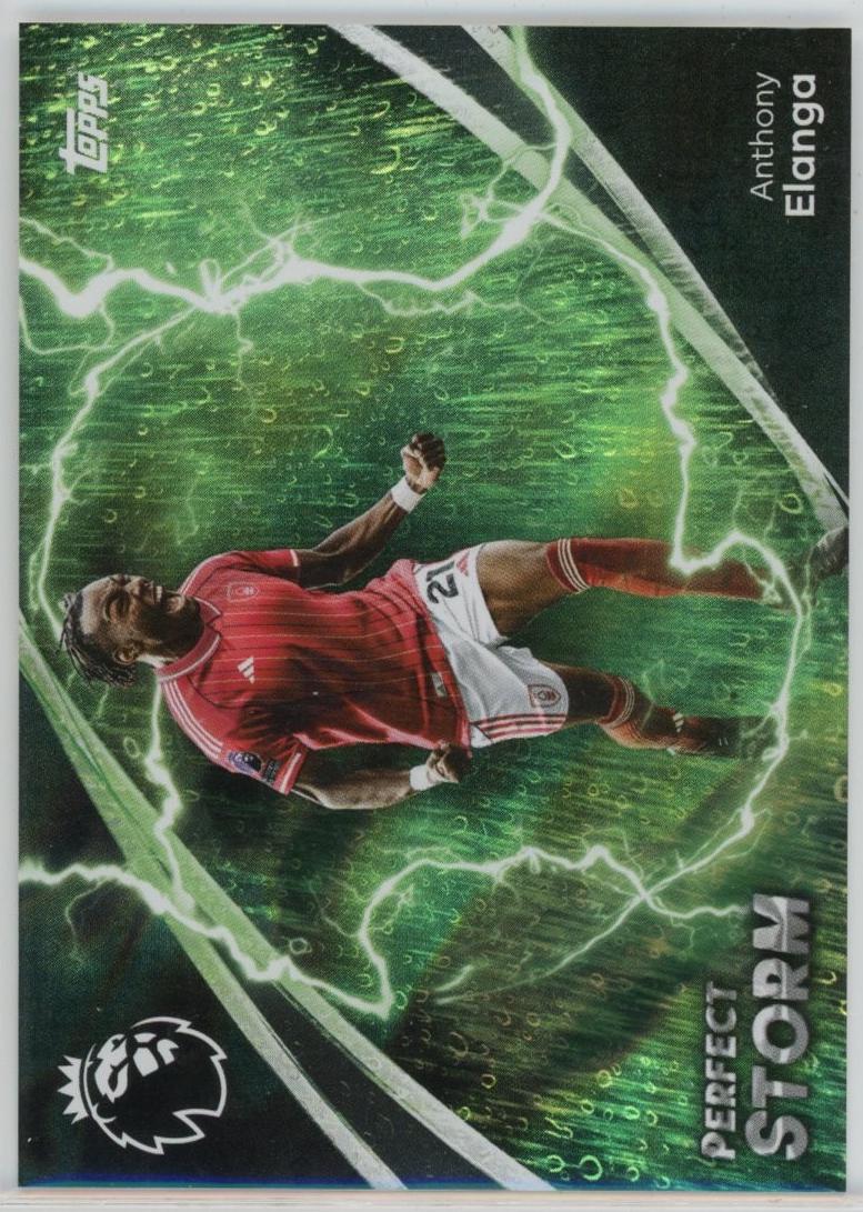 Anthony Elanga #PS15 2025 Topps Premier League Perfect Storm