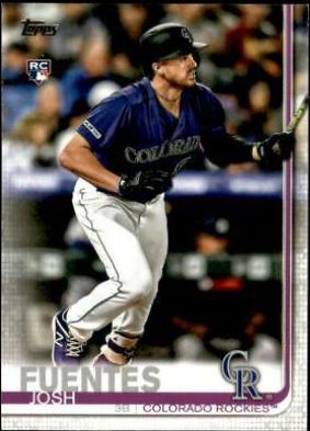 Josh Fuentes #US294 Baseball Cards 2019 Topps Update