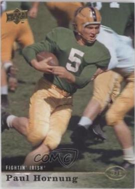 Paul Hornung #4 Football Cards 2013 Upper Deck