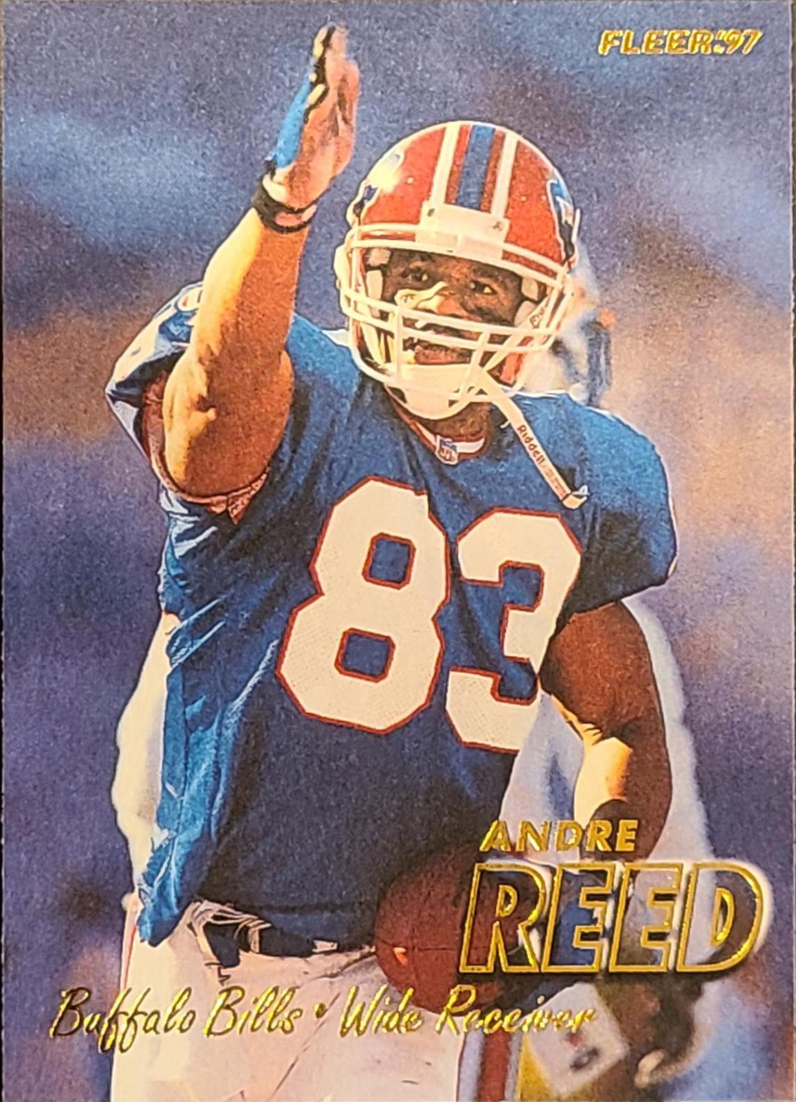 Andre Reed #2 Football Cards 1997 Fleer
