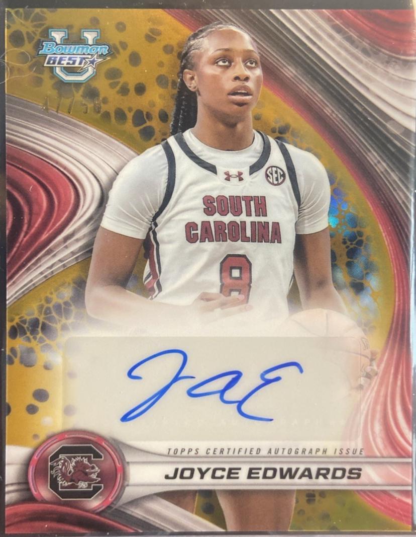 Joyce Edwards [Gold Refractor] #B24-JE