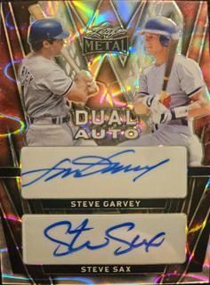 Steve Garvey / Steve Sax