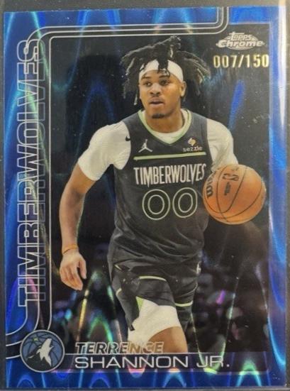 Terrence Shannon Jr. [Blue Refractor] #198
