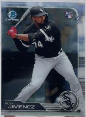 Eloy Jimenez #81 Baseball Cards 2019 Bowman Chrome