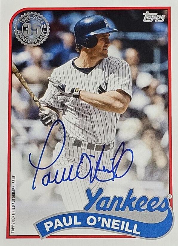 Paul O'Neill #89BA-PO