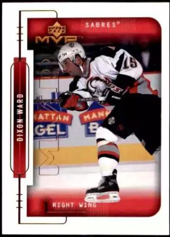 Dixon Ward #27 Hockey Cards 1999 Upper Deck MVP