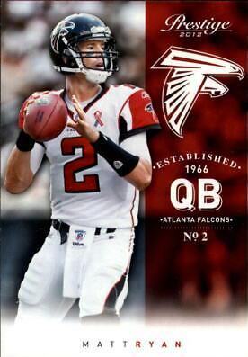 Matt Ryan #11 Football Cards 2012 Panini Prestige