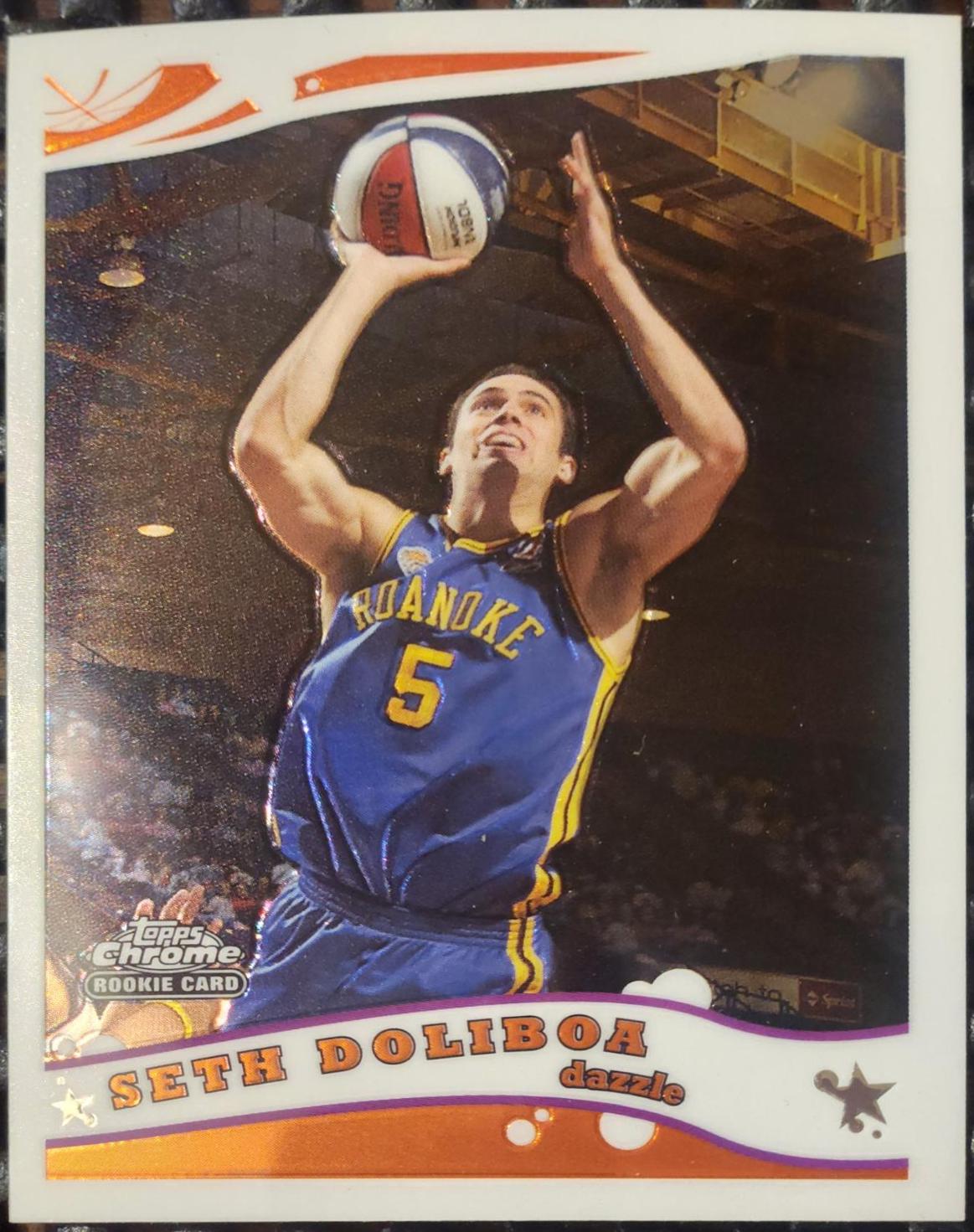 Seth Doliboa #259 Basketball Cards 2005 Topps Chrome