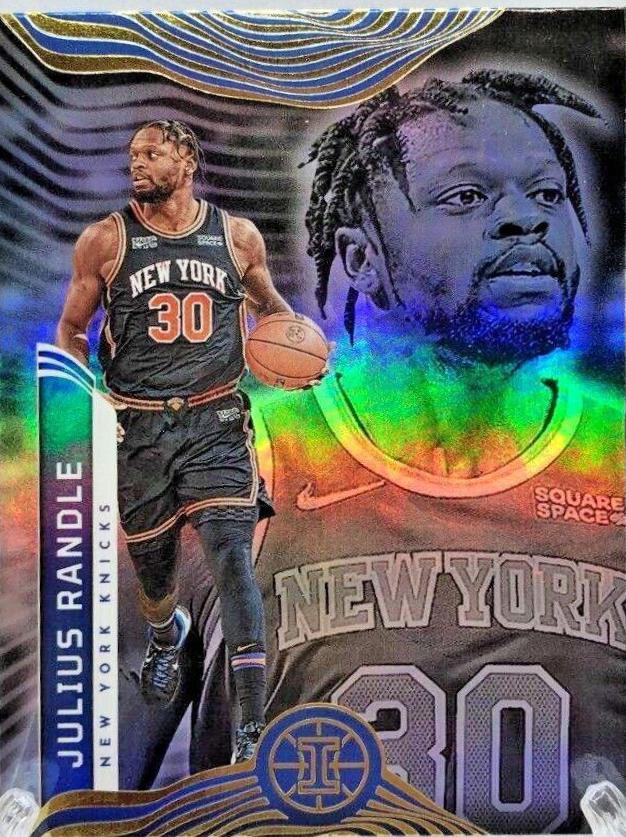 Julius Randle #9 Basketball Cards 2021 Panini Illusions