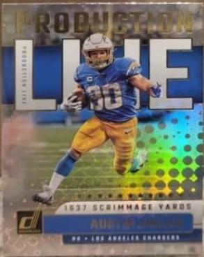Austin Ekeler #PDL-15 Football Cards 2023 Panini Donruss Production Line