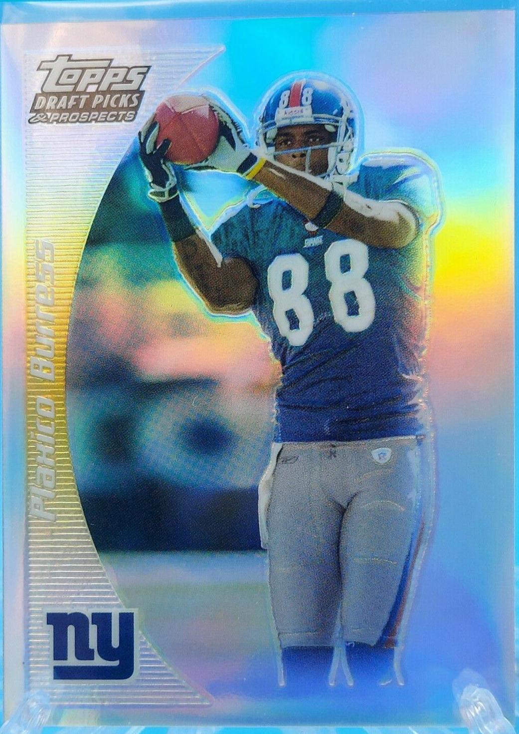 Plaxico Burress #4 Football Cards 2005 Topps Draft Picks & Prospects