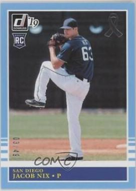 Jacob Nix #224 Baseball Cards 2019 Panini Donruss