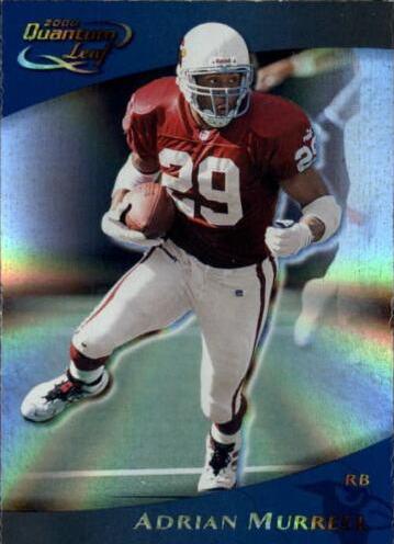 Adrian Murrell #2 Football Cards 2000 Quantum Leaf
