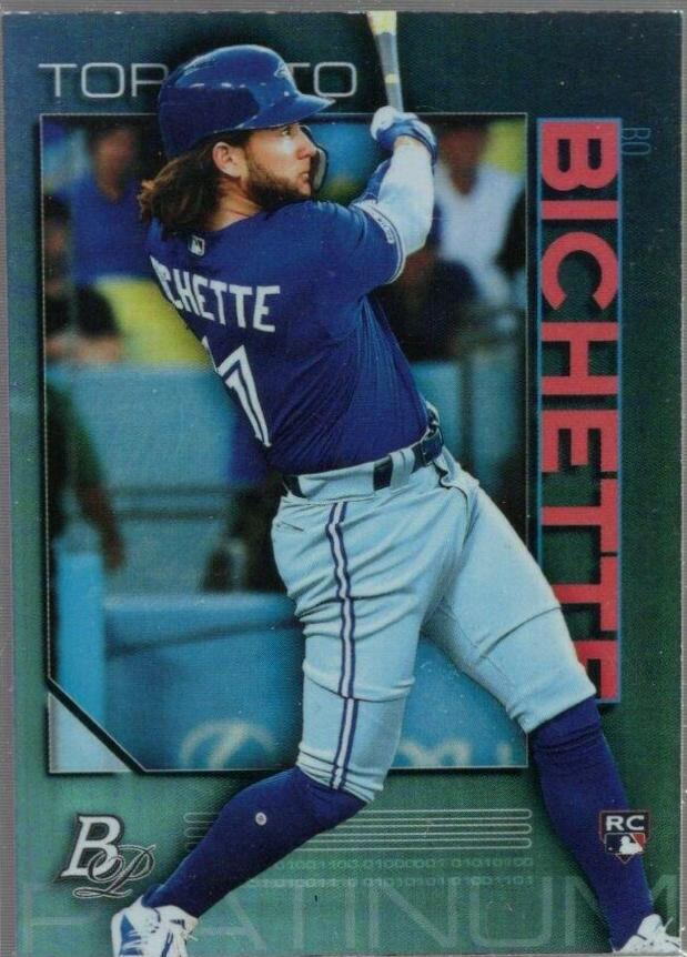 Bo Bichette #78 Baseball Cards 2020 Bowman Platinum