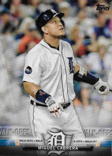Miguel Cabrera #S-11 Baseball Cards 2018 Topps Salute