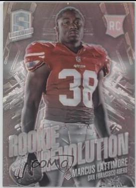 Marcus Lattimore #23 Football Cards 2013 Panini Spectra Rookie Revolution