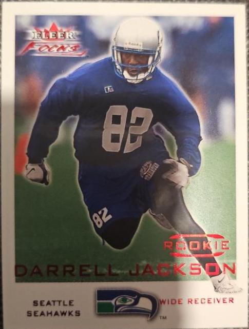 Darrell Jackson #229 Football Cards 2000 Fleer Focus