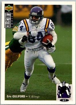 Eric Guliford #225 Football Cards 1994 Collector's Choice