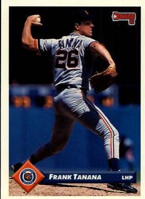 Frank Tanana #599 Baseball Cards 1993 Donruss