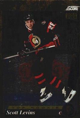 Scott Levins #617 Hockey Cards 1993 Score
