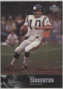 Fran Tarkenton #13 Football Cards 1997 Upper Deck Legends