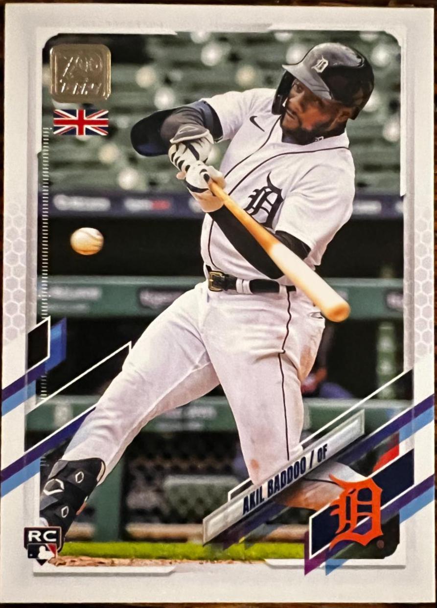 Akil Baddoo #37 Baseball Cards 2021 Topps UK Edition