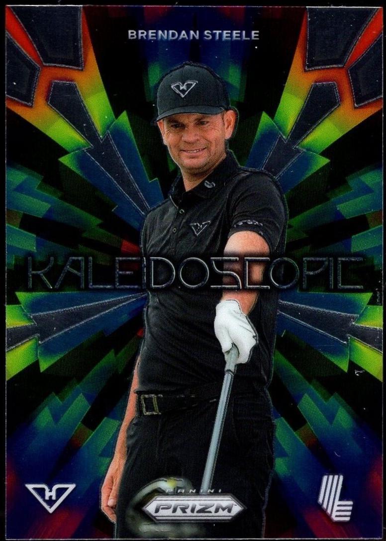 Brendan Steele #3 Golf Cards 2024 Panini Prizm LIV Kaleidoscopic