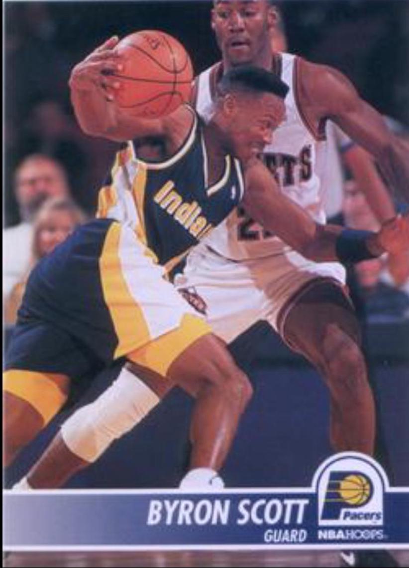 Byron Scott #87 Basketball Cards 1994 Hoops