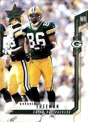 Antonio Freeman #3 Football Cards 2001 Leaf Rookies & Stars