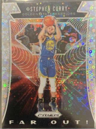 Stephen Curry #1 Basketball Cards 2019 Panini Prizm Far Out
