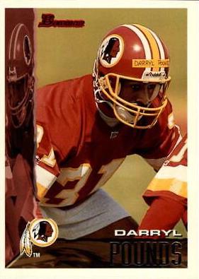 Darryl Pounds #139 1995 Bowman Football